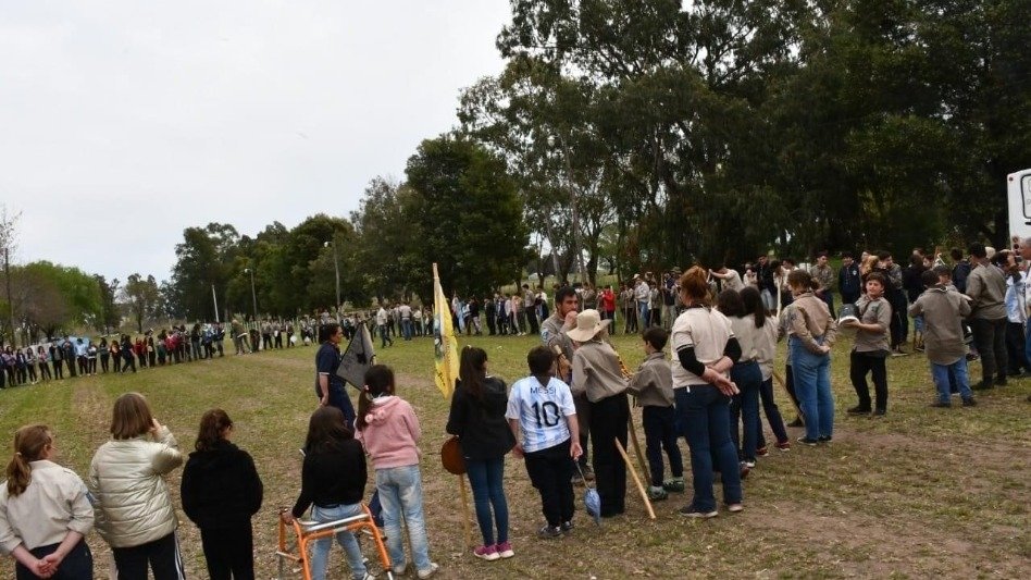 El Grupo Scout San José participó de encuentro en Polvaredas